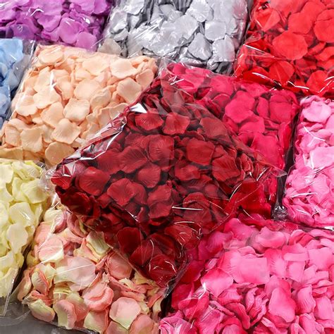 bag of fake flower petals|artificial flower petals for wedding.